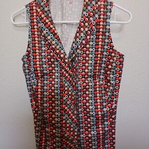 Akris Punto Multicolor Sleeveless Blouse